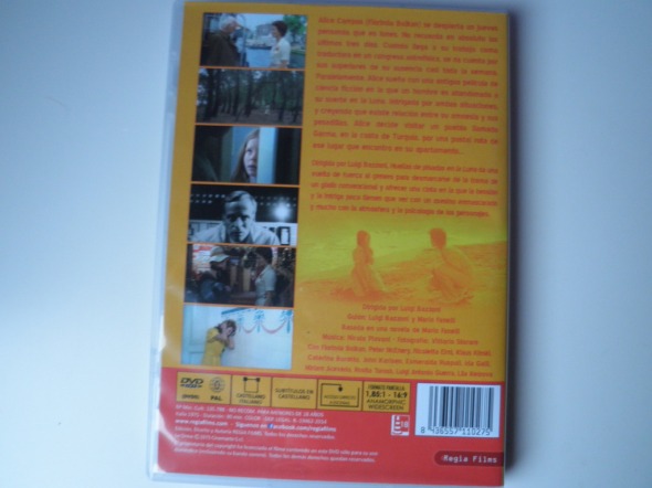 Huellas de pisada en la luna DVD, de Luigi Bazzoni