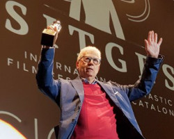 Sergio Martino recibe el premio Maria Honorífica en Sitges 2017