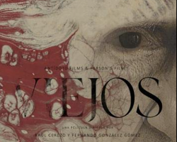 Cartel alternativo de la película Viejos, dirigida por Raúl Cerezo y Fernando González